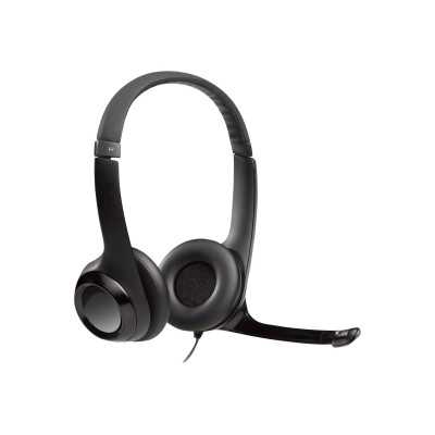 Logitech Computer headset H390 Built-in microphone USB Type-A Black