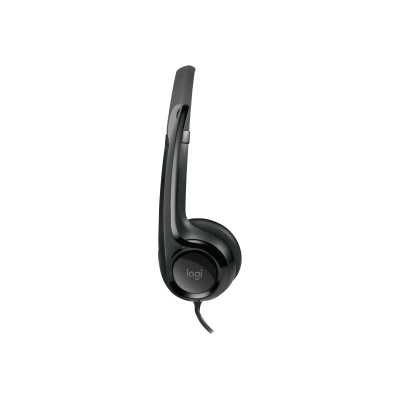 Logitech Computer headset H390 Built-in microphone USB Type-A Black