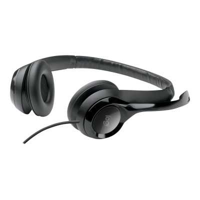 Logitech Computer headset H390 Built-in microphone USB Type-A Black