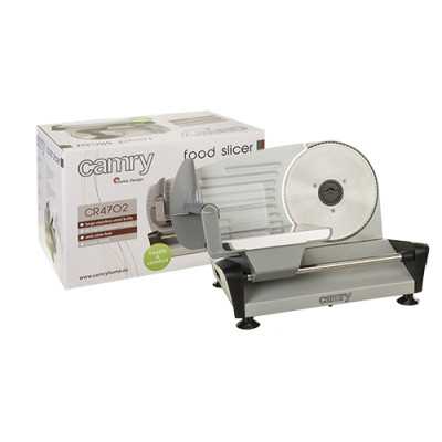 Camry CR 4702 Meat slicer, 200W Camry Food slicers CR 4702 Stainless steel 200 W 190 mm