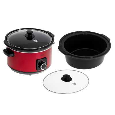 Adler Slow cooker AD 6413r 290 W 5.8 L Number of programs 3 Red