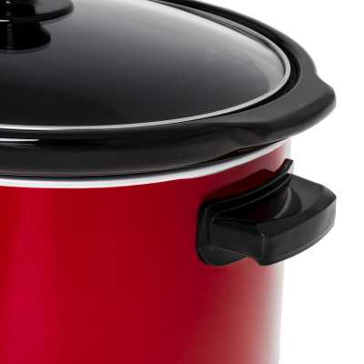 Adler Slow cooker AD 6413r 290 W 5.8 L Number of programs 3 Red