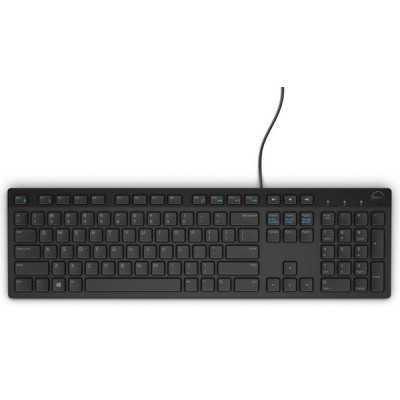 Dell Keyboard KB216 Multimedia Wired NORD Black