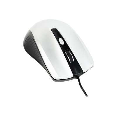 Gembird Mouse MUS-4B-01-BS Standard Black/ silver USB