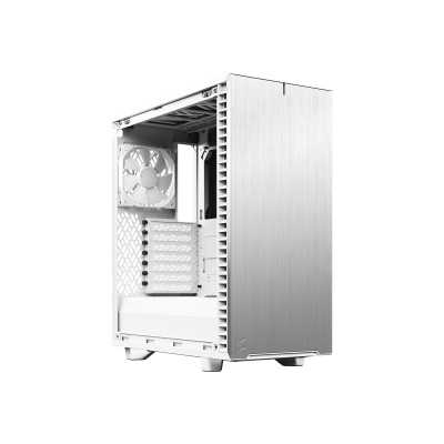 Fractal Design Define 7 Compact Side window White/Clear Tint Mid-Tower Power supply included No