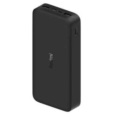 Xiaomi Redmi Fast Charge Power Bank 20000 mAh Black