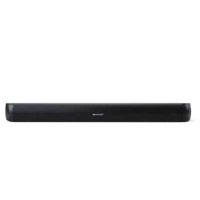 Sharp HT-SB107 2.0 Compact Soundbar for TV up to 32", HDMI ARC/CEC, Aux-in, Optical, Bluetooth, 65cm, Gloss Black Sharp Soundbar