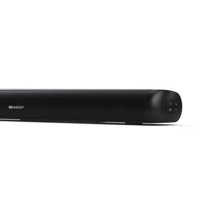 Sharp HT-SB107 2.0 Compact Soundbar for TV up to 32", HDMI ARC/CEC, Aux-in, Optical, Bluetooth, 65cm, Gloss Black Sharp Soundbar