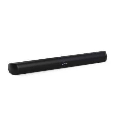 Sharp HT-SB107 2.0 Compact Soundbar for TV up to 32", HDMI ARC/CEC, Aux-in, Optical, Bluetooth, 65cm, Gloss Black Sharp Soundbar