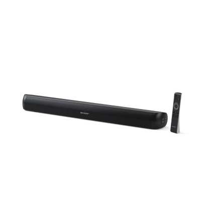 Sharp HT-SB107 2.0 Compact Soundbar for TV up to 32", HDMI ARC/CEC, Aux-in, Optical, Bluetooth, 65cm, Gloss Black Sharp Soundbar