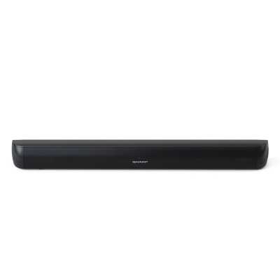 Sharp HT-SB107 2.0 Compact Soundbar for TV up to 32", HDMI ARC/CEC, Aux-in, Optical, Bluetooth, 65cm, Gloss Black Sharp Soundbar