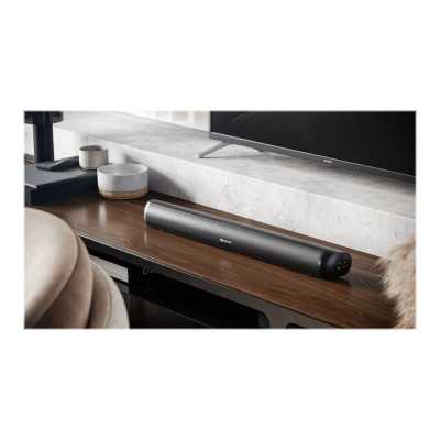 Sharp HT-SB107 2.0 Compact Soundbar for TV up to 32", HDMI ARC/CEC, Aux-in, Optical, Bluetooth, 65cm, Gloss Black Sharp Soundbar