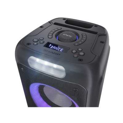 Sharp PS-949 Party Speaker with Built-in Battery Sharp Party Speaker PS-949 XParty Street Beat 132 W Waterproof Bluetooth Portab