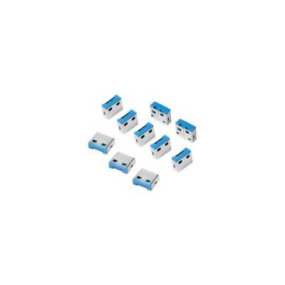 LOGILINK AU0046 USB port blocker 10x loc