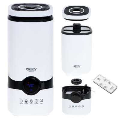 Camry Air humidifier CR 7964 35 m 25 W Water tank capacity 4.2 L Ultrasonic Humidification capacity 300 ml/hr White