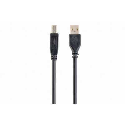 Gembird Cable USB2 AM-BM Lightning to USB Gold plated contacts, moulded cable Black