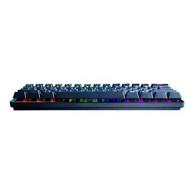 Razer Huntsman Mini Gaming keyboard 60% form factor Doubleshot PBT keycaps with side-printed secondary functions RGB LED light U