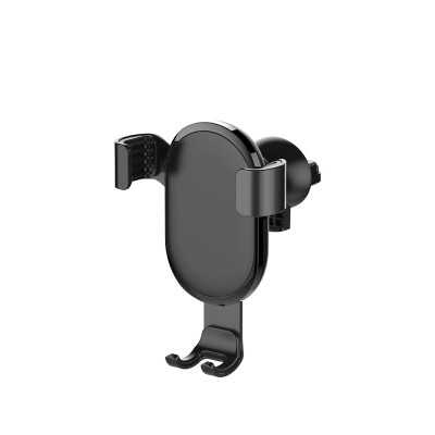 ColorWay Metallic Gravity Holder For Smartphone Clamp Black 6.5 " Fixation of the smartphone in one motion. Compact design, does