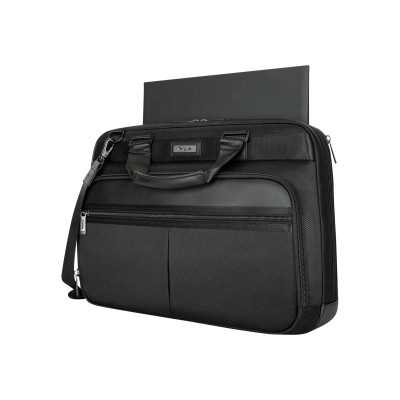 Targus Mobile Elite Topload Fits up to size 15.6-16 " Briefcase Black Shoulder strap