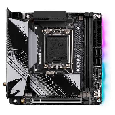 Gigabyte B760I AORUS PRO DDR4 1.0 M/B Processor family Intel Processor socket LGA1700 DDR4 DIMM Memory slots 2 Supported hard di