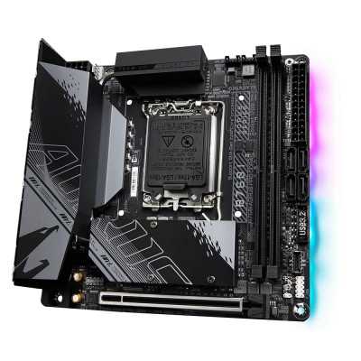 Gigabyte B760I AORUS PRO DDR4 1.0 M/B Processor family Intel Processor socket LGA1700 DDR4 DIMM Memory slots 2 Supported hard di