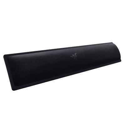 Razer Ergonomic Wrist Rest Pro For Full-sized Keyboards, Black Razer Ergonomic Wrist Rest Pro Cooling gel-infused or plush leath