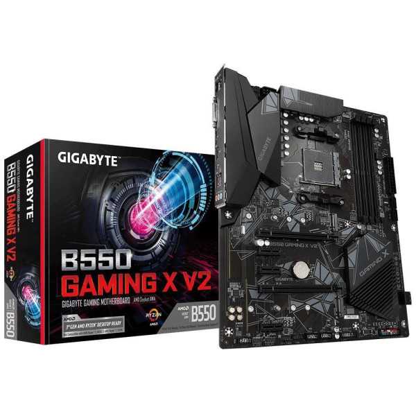 Pagrindinė plokštė|GIGABITAS| AMD B550|SAM4|ATX|Atmintis DDR4|Atminties lizdai 4|3xPCI-Express 3.0 1x|1xPCI-Express 3.0 2x|1xPCI