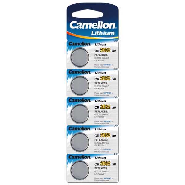 Camelion CR2032-BP5 CR2032 Lithium 5 vnt.