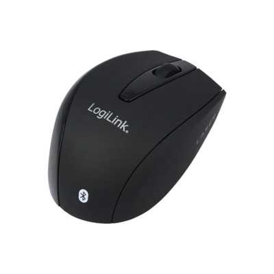 Logilink Maus Laser Bluetooth mit 5 Tasten Bluetooth Laser Mouse wireless Black