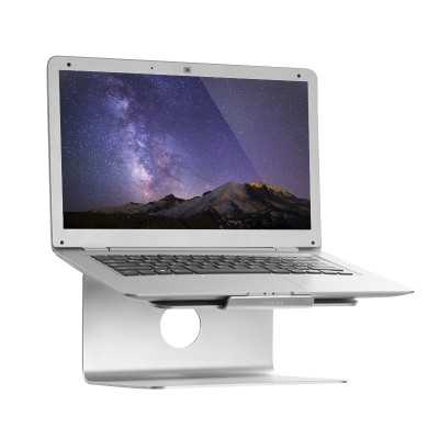 Logilink AA0104 17 " Notebook Stand Aluminium Suitable for the MacBook series and most 11 -17 laptops