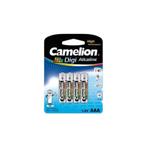 Camelion LR03-BP4DG AAA/LR03 Digi Alkaline 4 vnt.