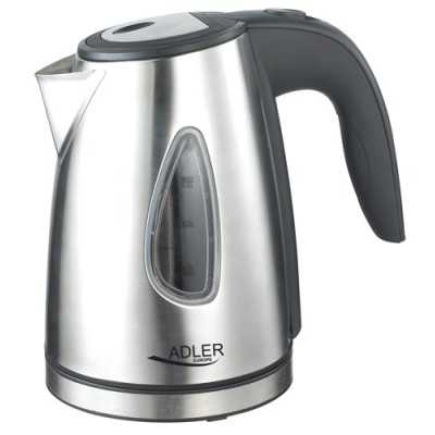 Adler Kettle AD 1203 Standard 1630 W 1 L Stainless steel 360 rotational base Stainless steel