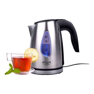 Adler Kettle AD 1203 Standard 1630 W 1 L Stainless steel 360 rotational base Stainless steel