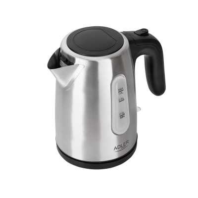 Adler Kettle AD 1273 Standard 1200 W 1 L Stainless steel 360 rotational base Stainless steel