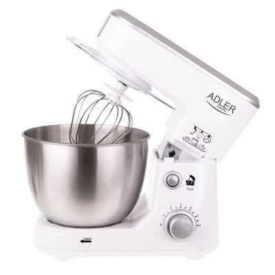 Adler AD 4216 1000 W Bowl capacity 4 L Number of speeds 6 White