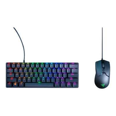 Razer Huntsman Mini 60% Gaming keyboard Opto-Mechanical Purple Switch RGB LED light NORD Wired