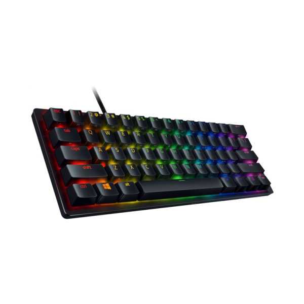 Razer Huntsman Mini 60% žaidimų klaviatūra Opto-mechaninė RGB LED lemputė NORD laidinė