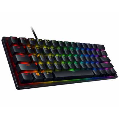 Razer Huntsman Mini 60% Gaming keyboard Opto-Mechanical RGB LED light RU Wired