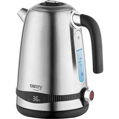 Camry Kettle CR 1291 Electric 2200 W 1.7 L Stainless steel 360 rotational base Stainless steel