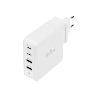 Digitus DIGITUS 4-Port Universal USB Charging Adapter, USB-C/USB- A, 100 W, GaN Digitus