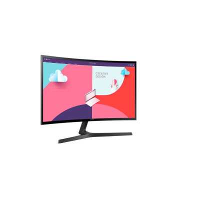 Samsung Curved Monitor LS24C366EAUXEN 24 " VA 1920 x 1080 pixels 16:9 4 ms 250 cd/m Black 75 Hz HDMI ports quantity 1