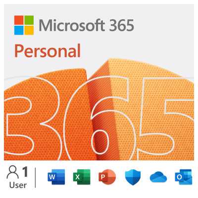 Microsoft Microsoft 365 Personal QQ2-01897 FPP License term 1 year(s) English Premium Office apps