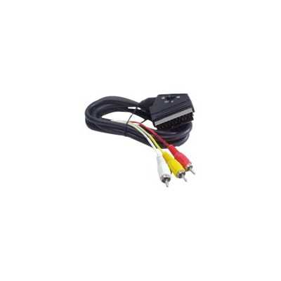 Cablexpert SCART (21-pin) 3 x RCA