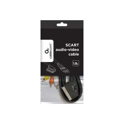 Cablexpert SCART (21-pin) 3 x RCA