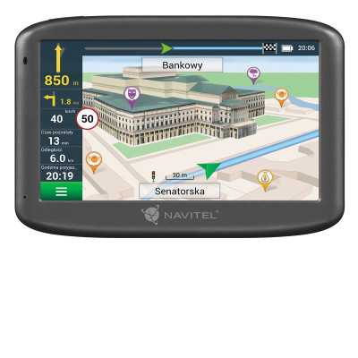 Navitel E505 Magnetic GPS (satellite) Maps included