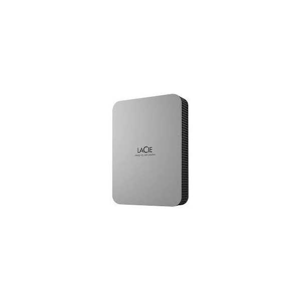 Išorinis HDD| LACIE |Saugus mobilusis diskas|STLR4000400|4TB|USB-C|USB 3.2|Spalvų erdvė pilka|STLR4000400