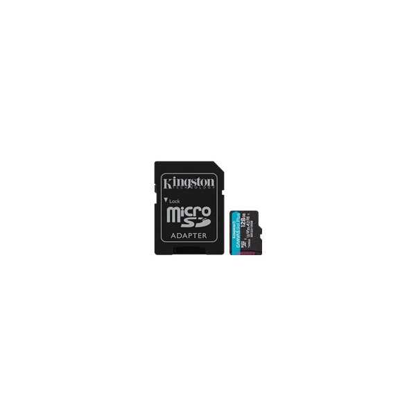 KINGSTON 128GB microSDXC Canvas Go Plus