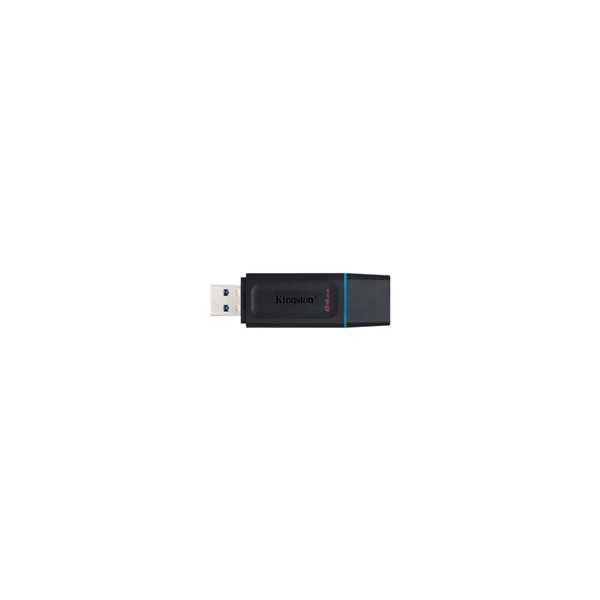 KINGSTON 64GB USB3.2 Gen 1 DT Bk+Teal