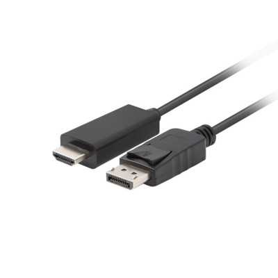 Lanberg DisplayPort to HDMI Cable DP to HDMI 3 m