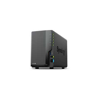 Synology Tower NAS DS224+ up to 2 HDD/SSD Intel Celeron J4125 Processor frequency 2.0 GHz 2 GB DDR4